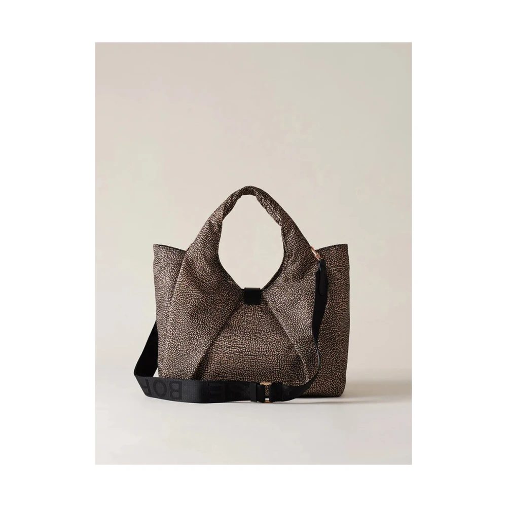 Borbonese Elegante Cross Body Tas Brown Dames