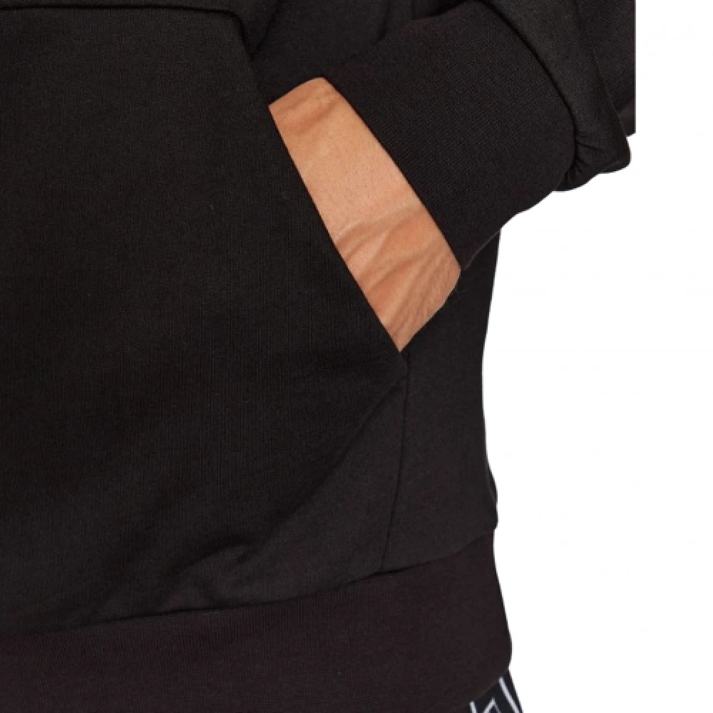 Emporio Armani EA7 Nieuwe hoodie met klieke print Black Heren