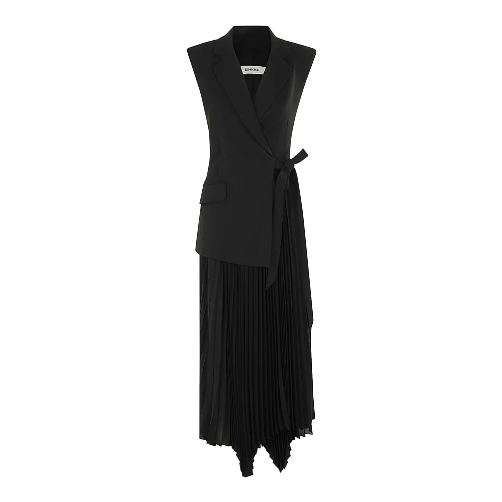 Simkhai Elegante Blazer Jurk Combo Black Dames