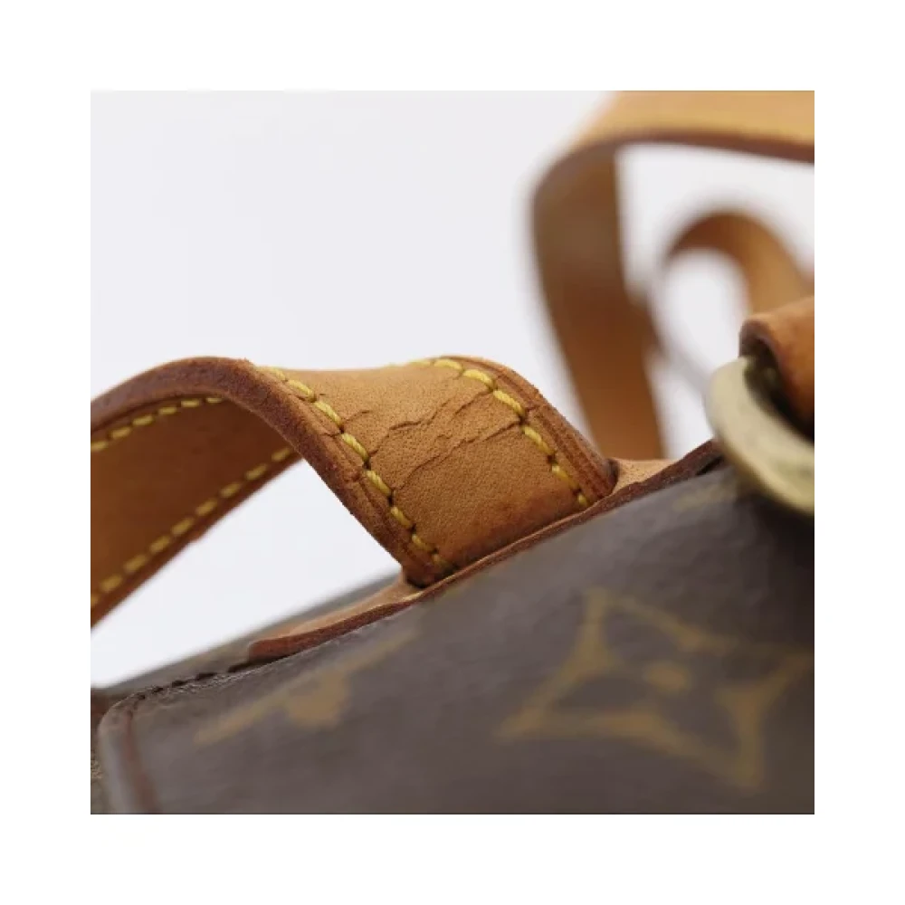 Louis Vuitton Vintage Pre-owned Canvas backpacks Brown Dames