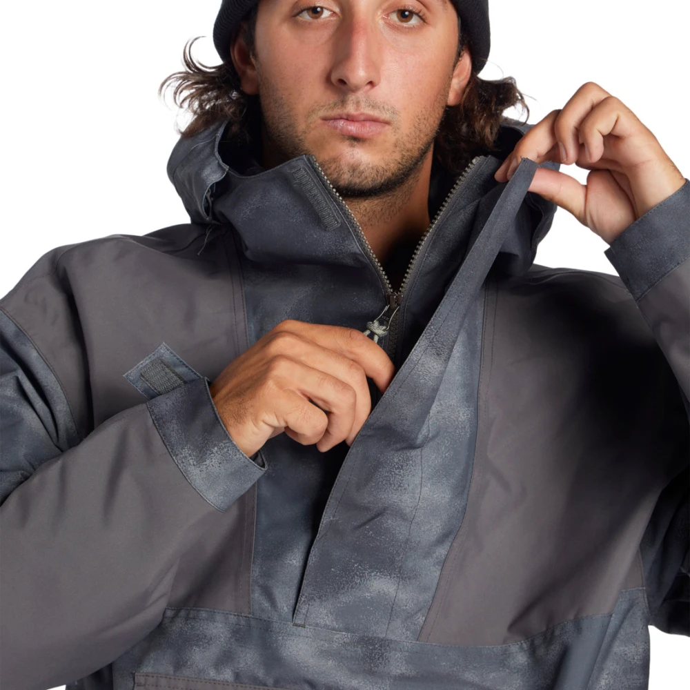 DC Shoes Grijze Weather Defense Jas Magnetisch Gray Heren