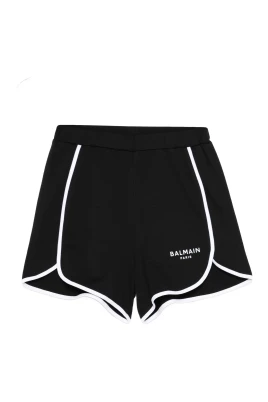 Shorts med logotryck