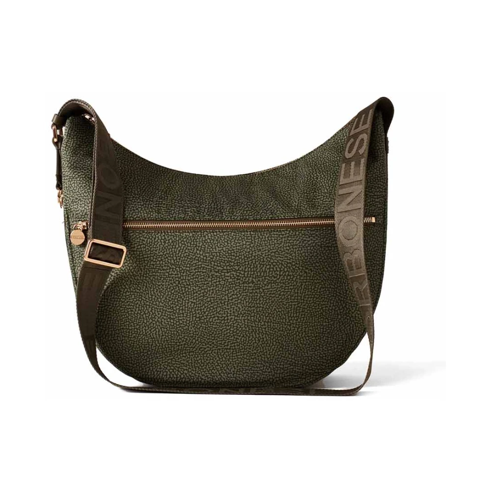 Borbonese Groene Luna Tas Green Dames