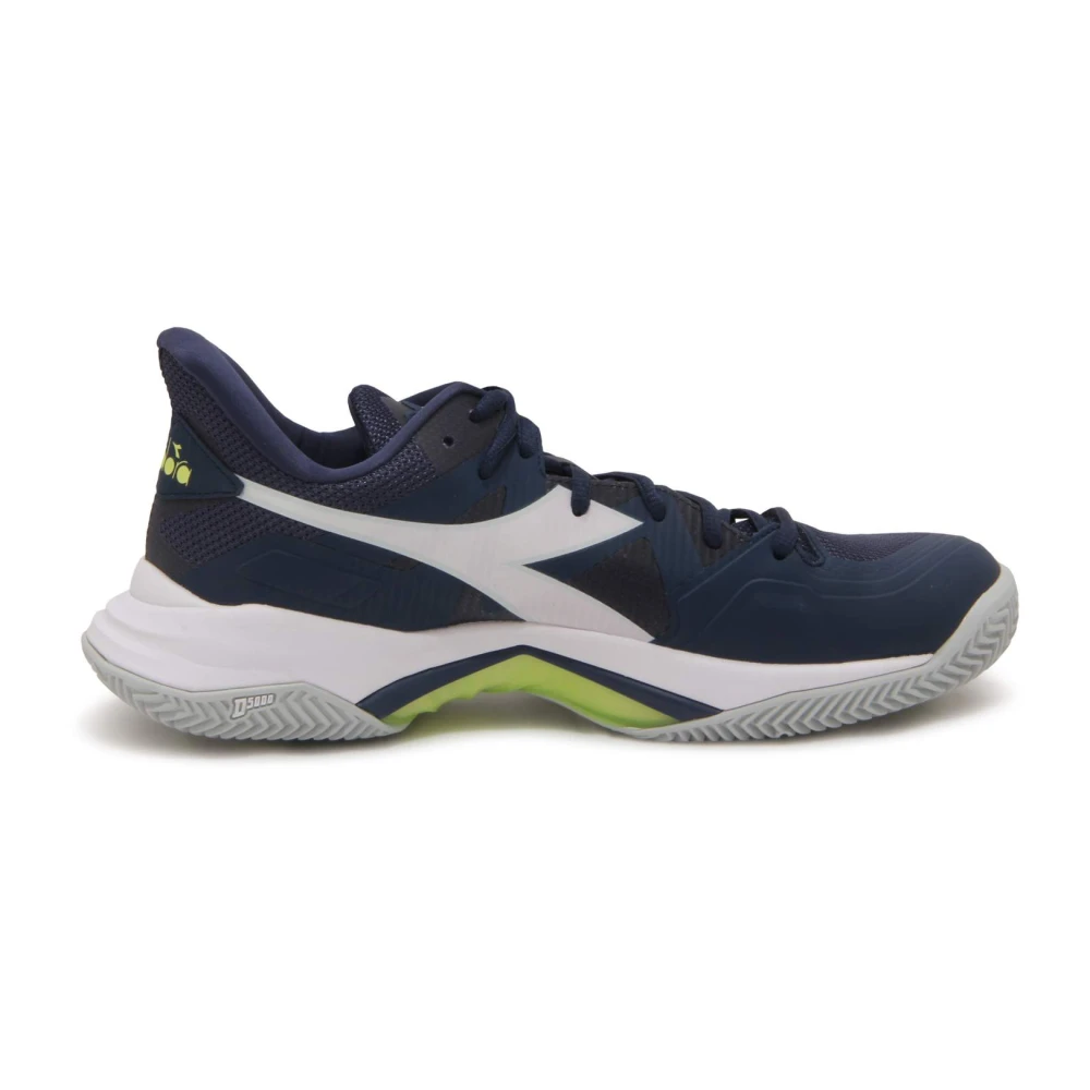 Diadora Tennisschoenen Klei Heren Schoenen Blauw