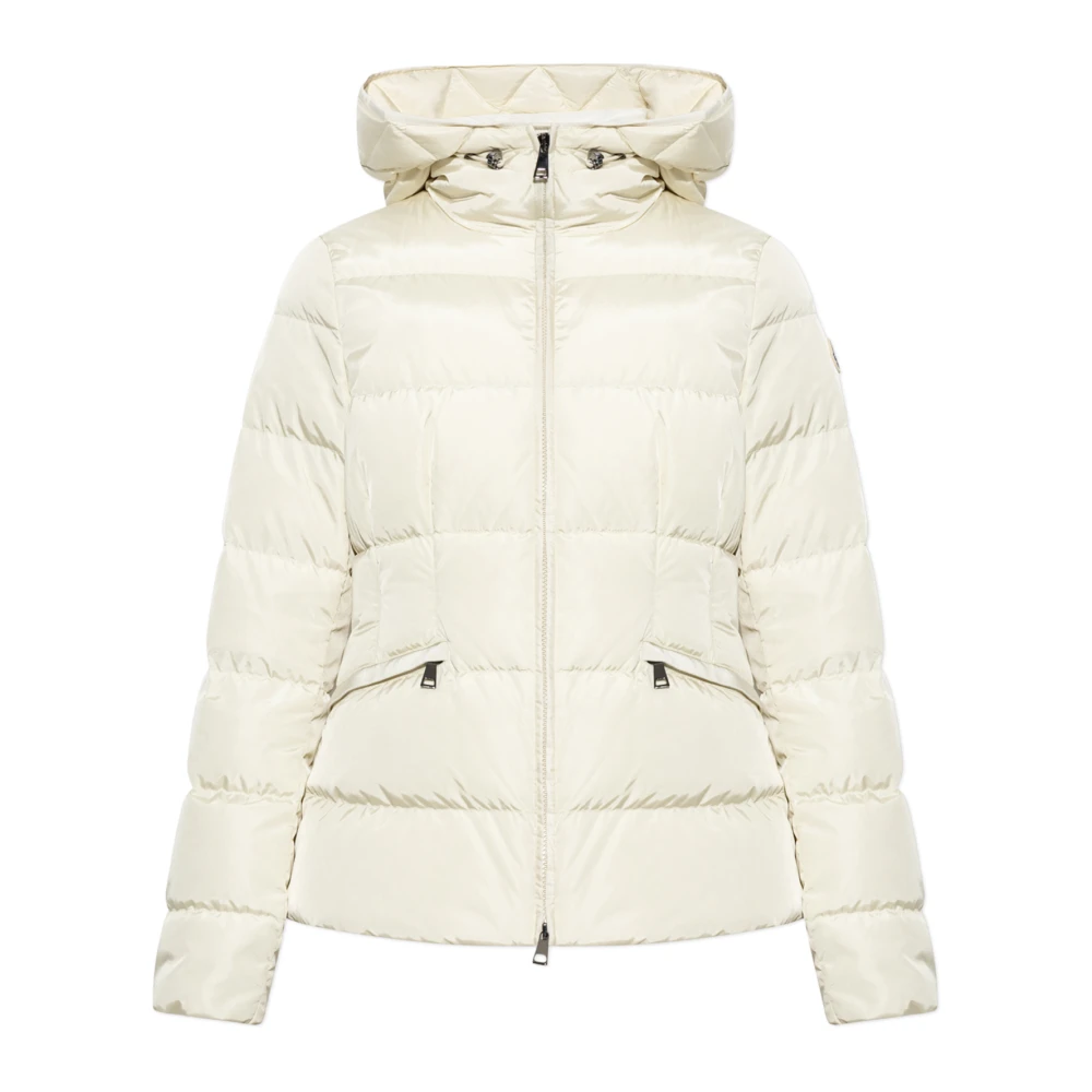 Moncler , Down Jackets, Female, Beige, S, Avoce Down Jacket