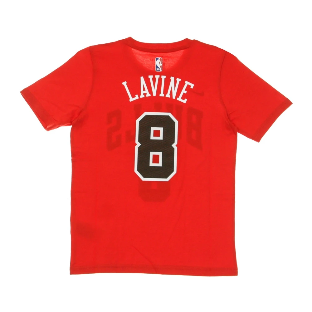 Nike Zach Lavine NBA Tee Icon Edition Red Heren