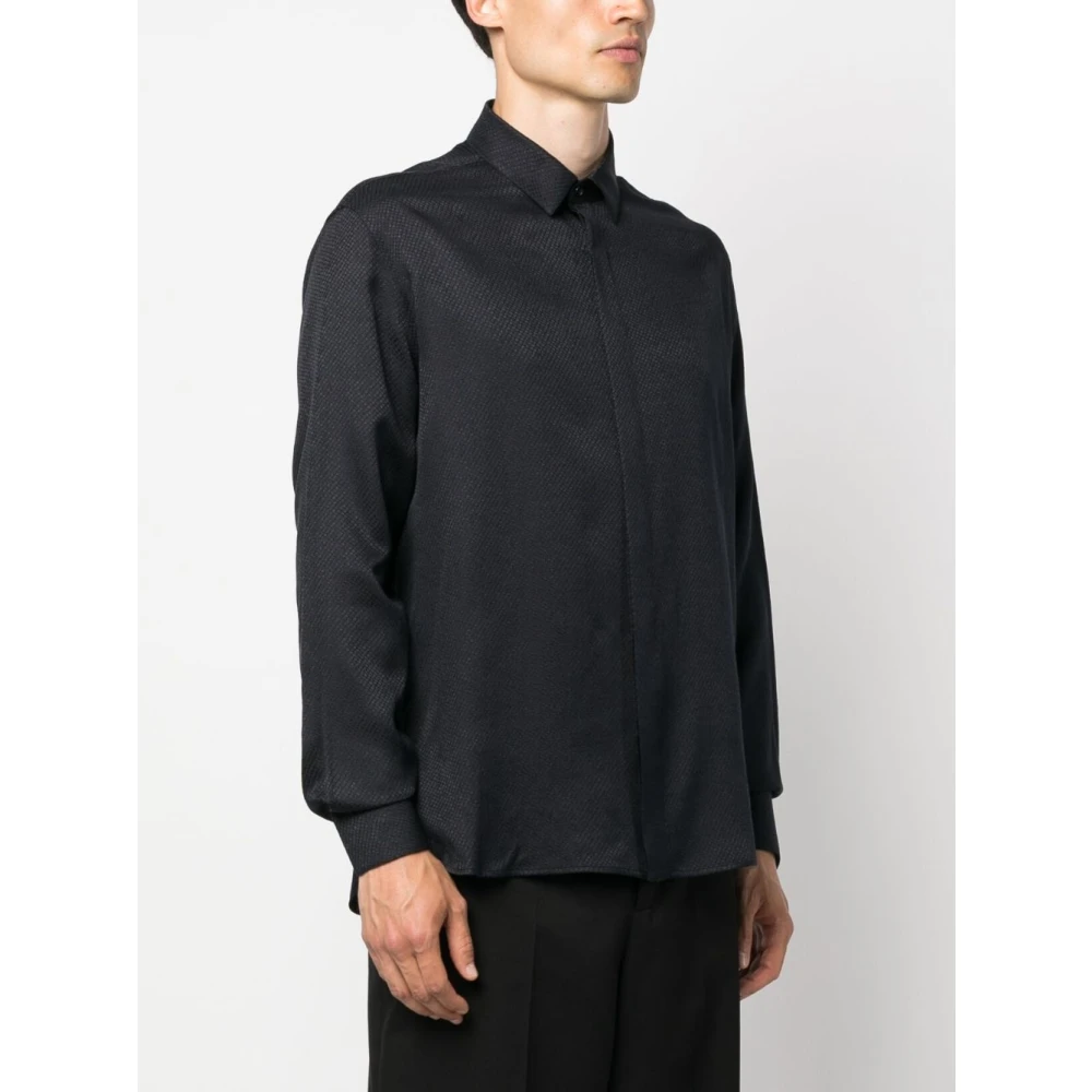 Saint Laurent Shirts Black Heren