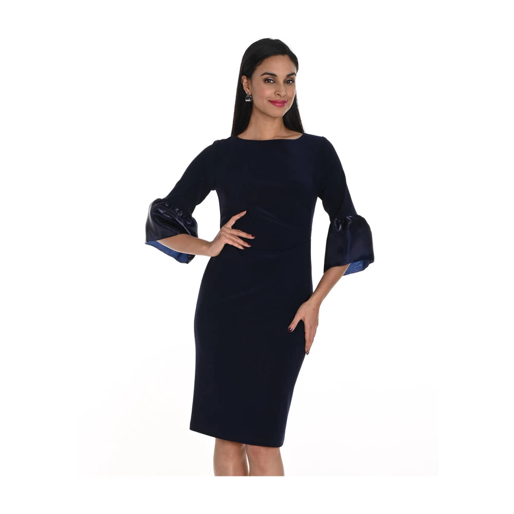 Frank Lyman Elegante Jurk 249117 Blue Dames