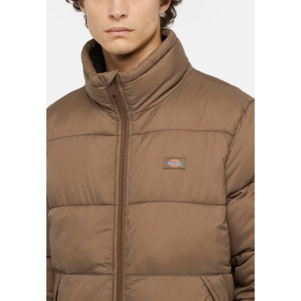 Dickies Heren Waldenburg Jas Brown Heren