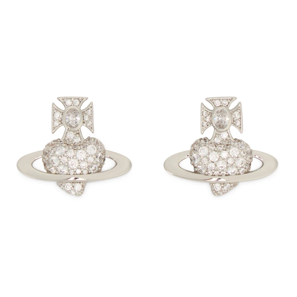 Vivienne Westwood , Earrings, Female, Gray, One Size, Agnatha Earrings - Image 3
