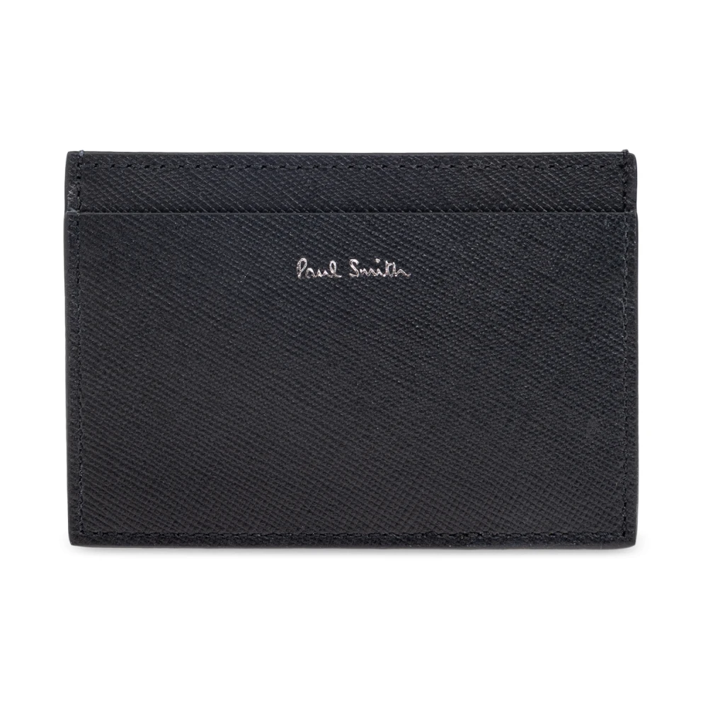 Paul Smith Men's Leather Printed Card Holder - Black - Image 3