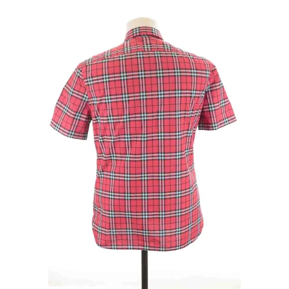 Burberry Vintage Pre-owned Cotton tops Multicolor Heren
