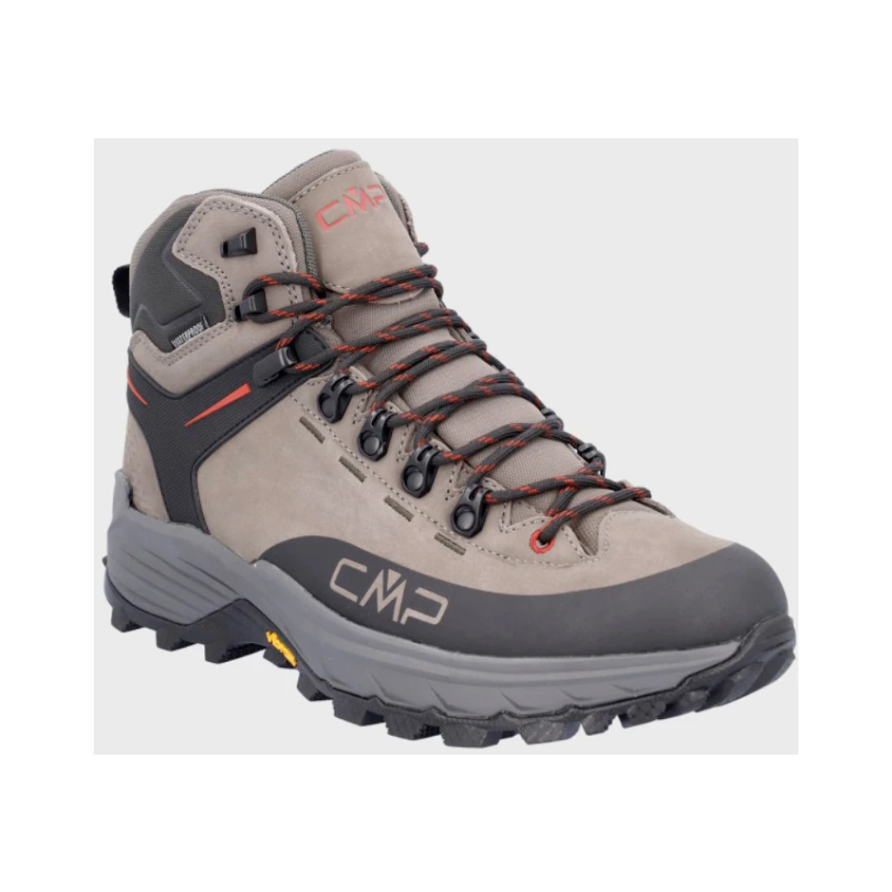 CMP Grijze Sneakers met Vibram Zool Gray Heren