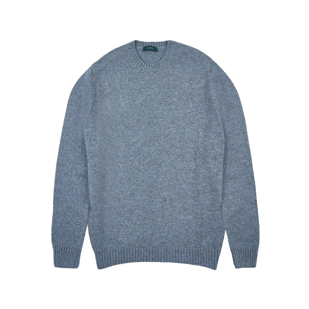 Zanone Stijlvolle Sweaters Collectie Blue Heren