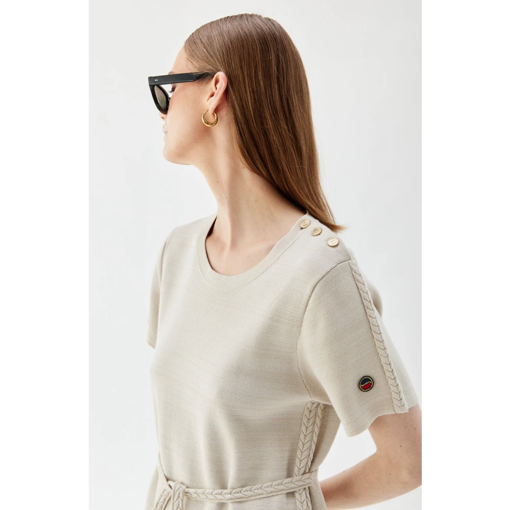 Busnel Mariette Jurk Beige Dames
