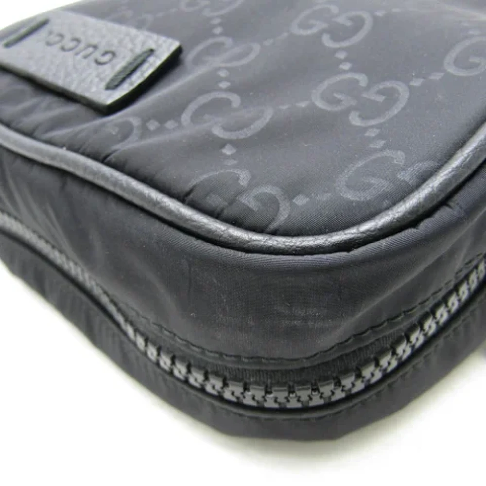 Gucci Vintage Pre-owned Nylon gucci-bags Black Dames