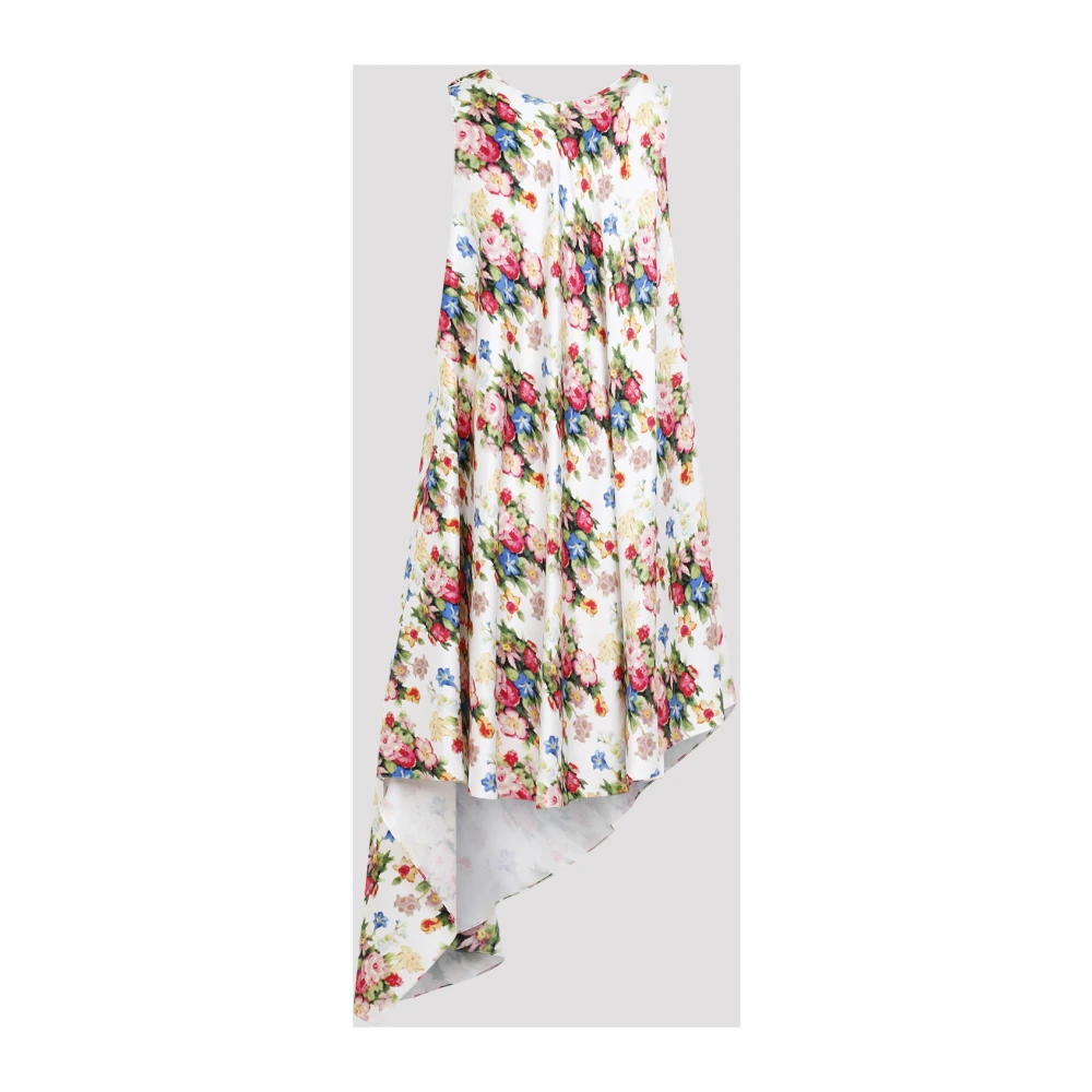 Loewe Multicolor Zijden Jurk Elegant Mode Stijl Multicolor Dames