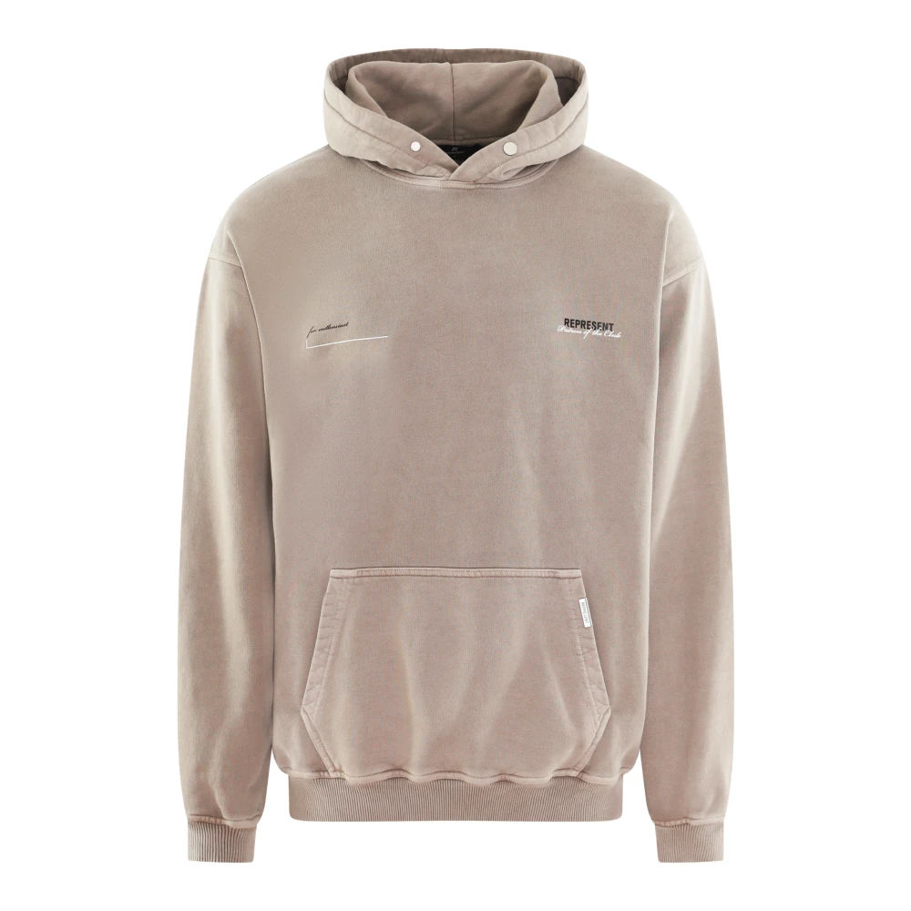 Represent Patron of the Club Hoodie Beige Heren