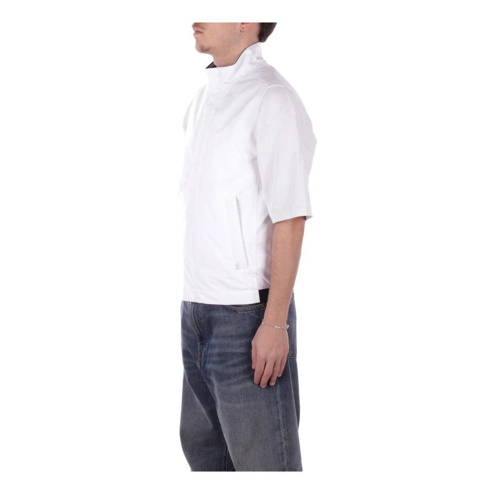 PAUL & SHARK Witte Yachting Vest met Rits White Heren