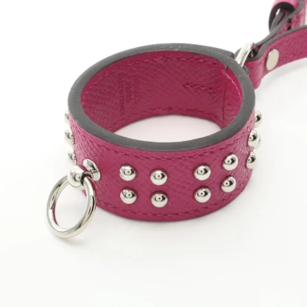 Hermès Vintage Pre-owned Leather key-holders Pink Dames