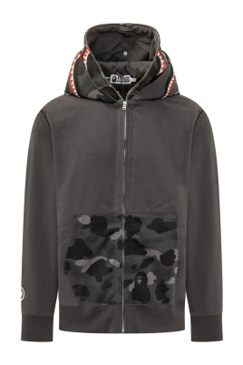 Color Camo Shark Full Zip