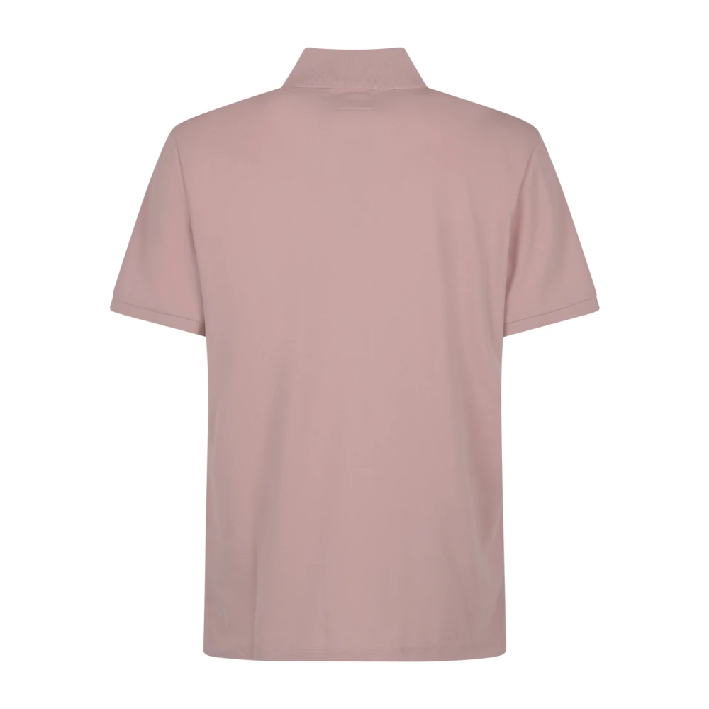 C.P. Company Poederroze Poloshirt Pink Heren