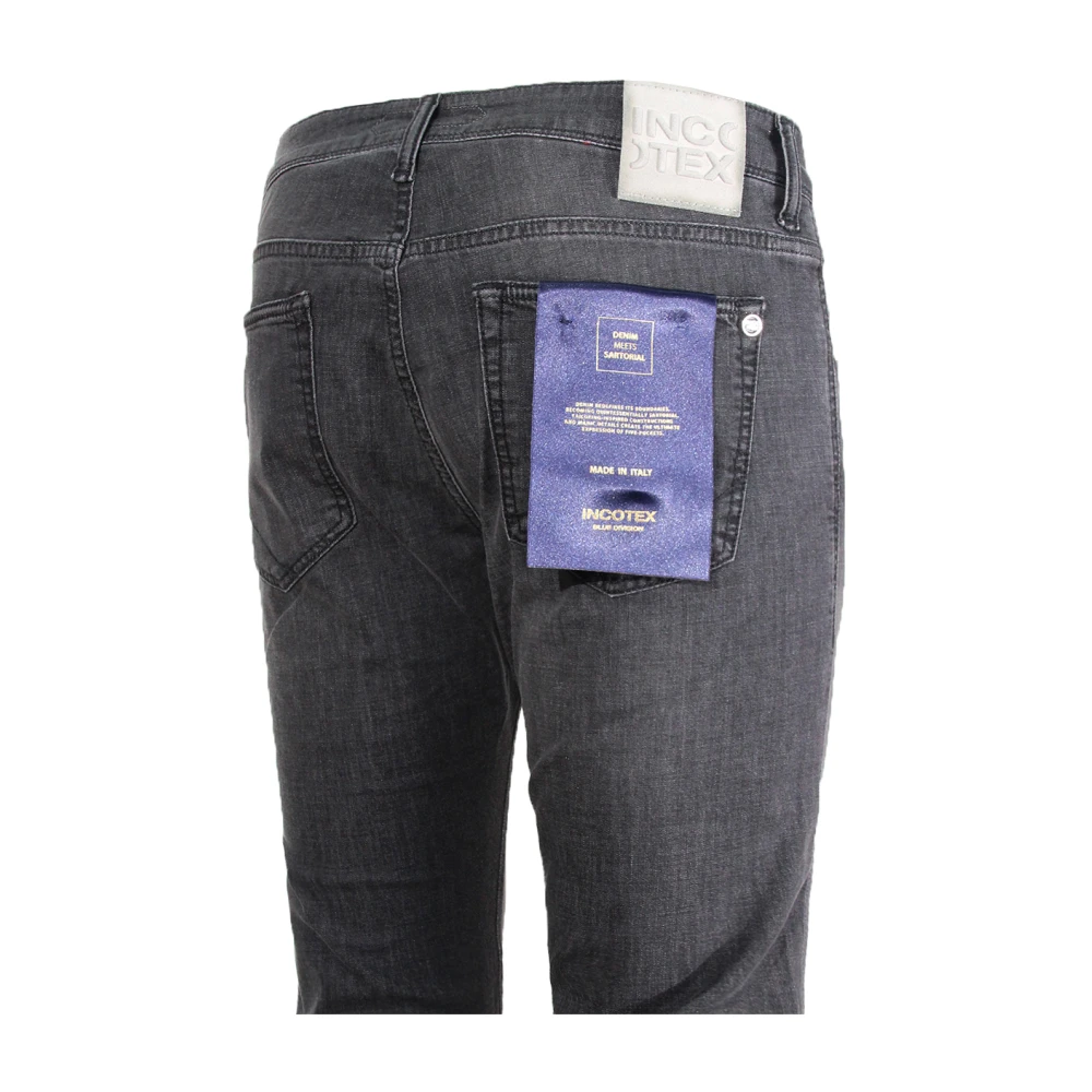 Incotex Slim-fit Jeans Gray Heren