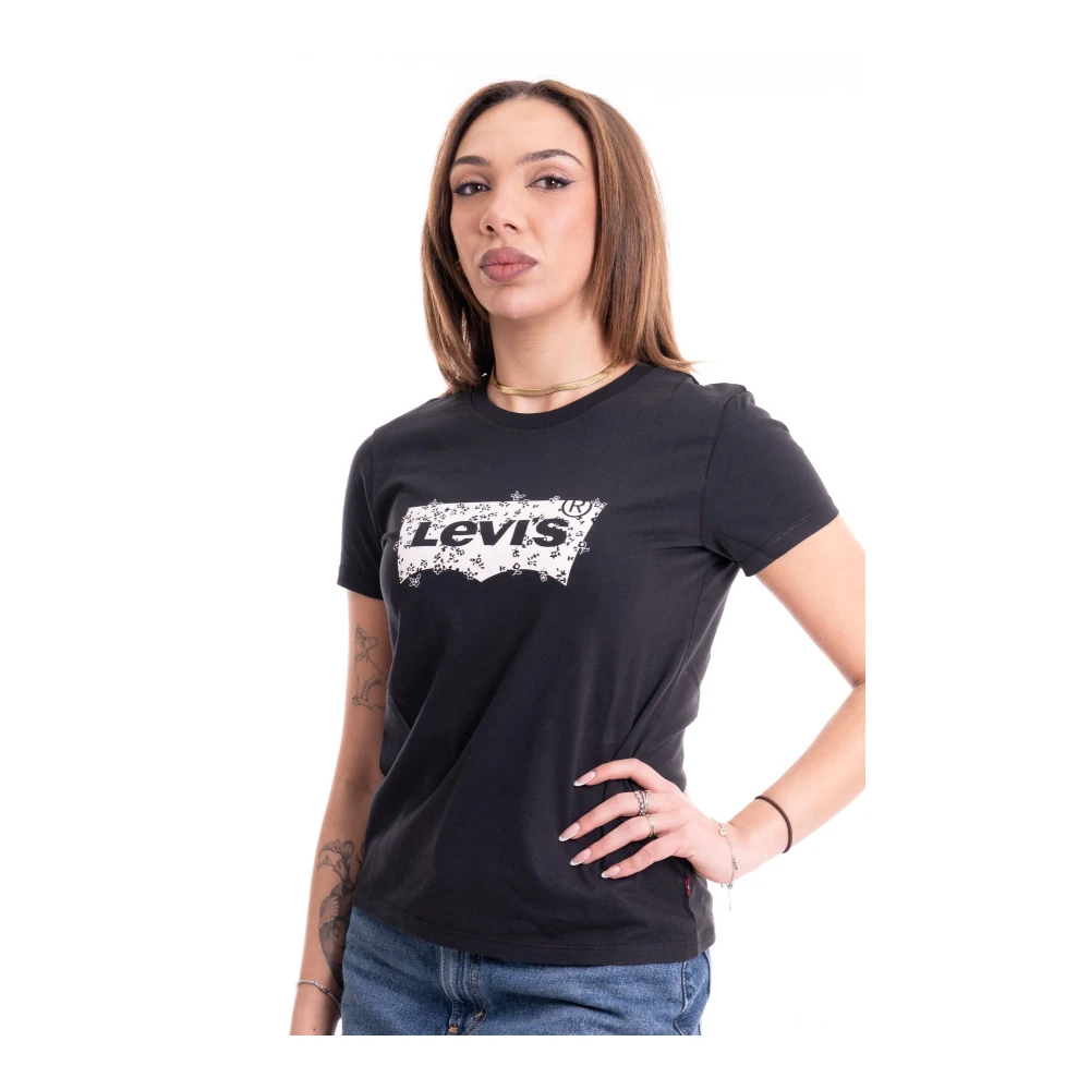 Levi's Perfecte Donna T-shirt Black Dames