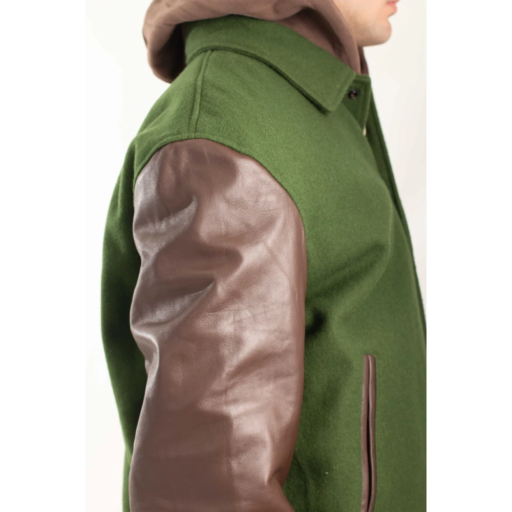 Timberland Klassieke Leren Letterman Jack Green Heren