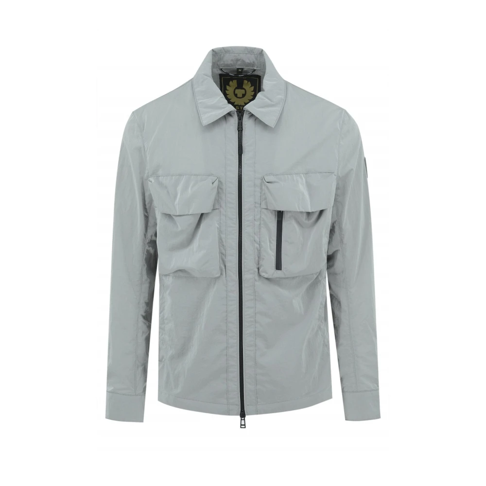 Belstaff Rift Overshirt S Gray, Herr