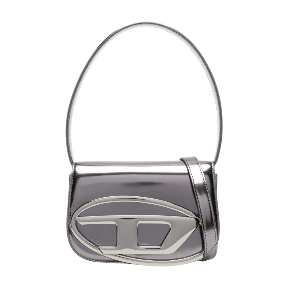Diesel Women's Gray 1Dr Shoulder Bag