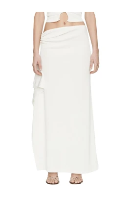 Crystal Pendant Cascade Skirt