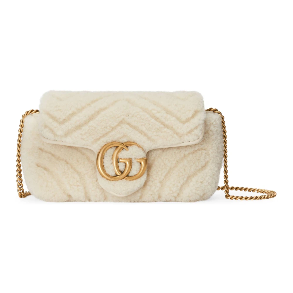 Gucci Women's Beige Cross Body Bags, One Size, Watches