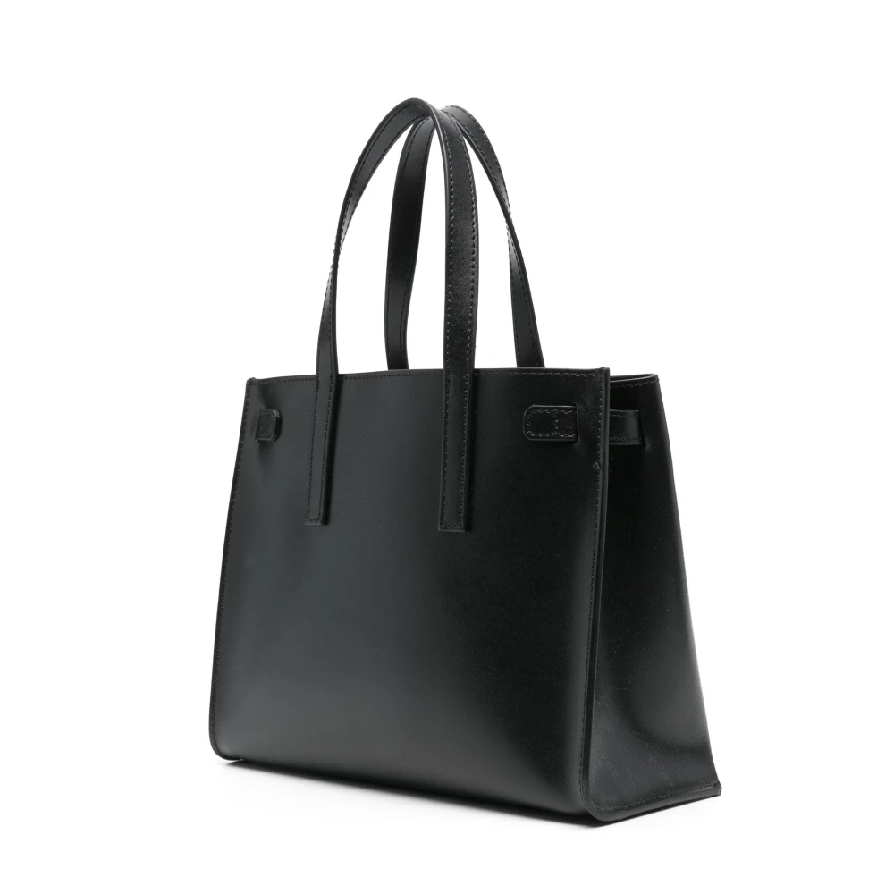 Gianni Chiarini Witte Leren Tas Verwijderbare Interne Zak White Dames