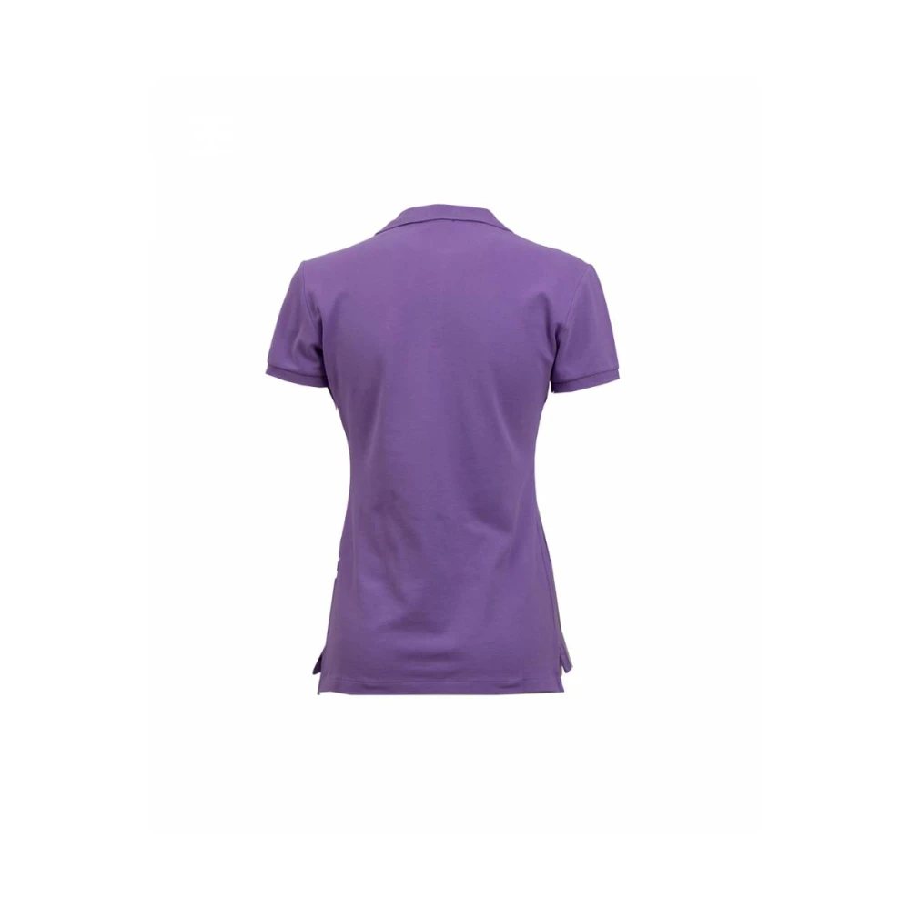 Polo Ralph Lauren Julie Slim Polo Shirt Purple Dames