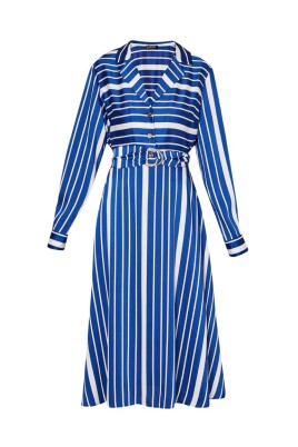 blue-striped-chemisier-dress