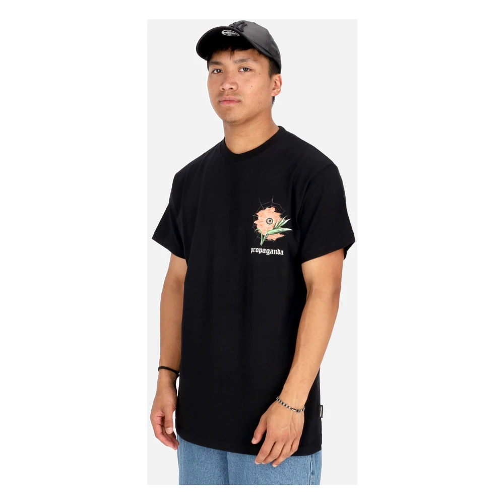 Propaganda Zwarte Apocalypse Tee Korte Mouw T-shirt Black Heren