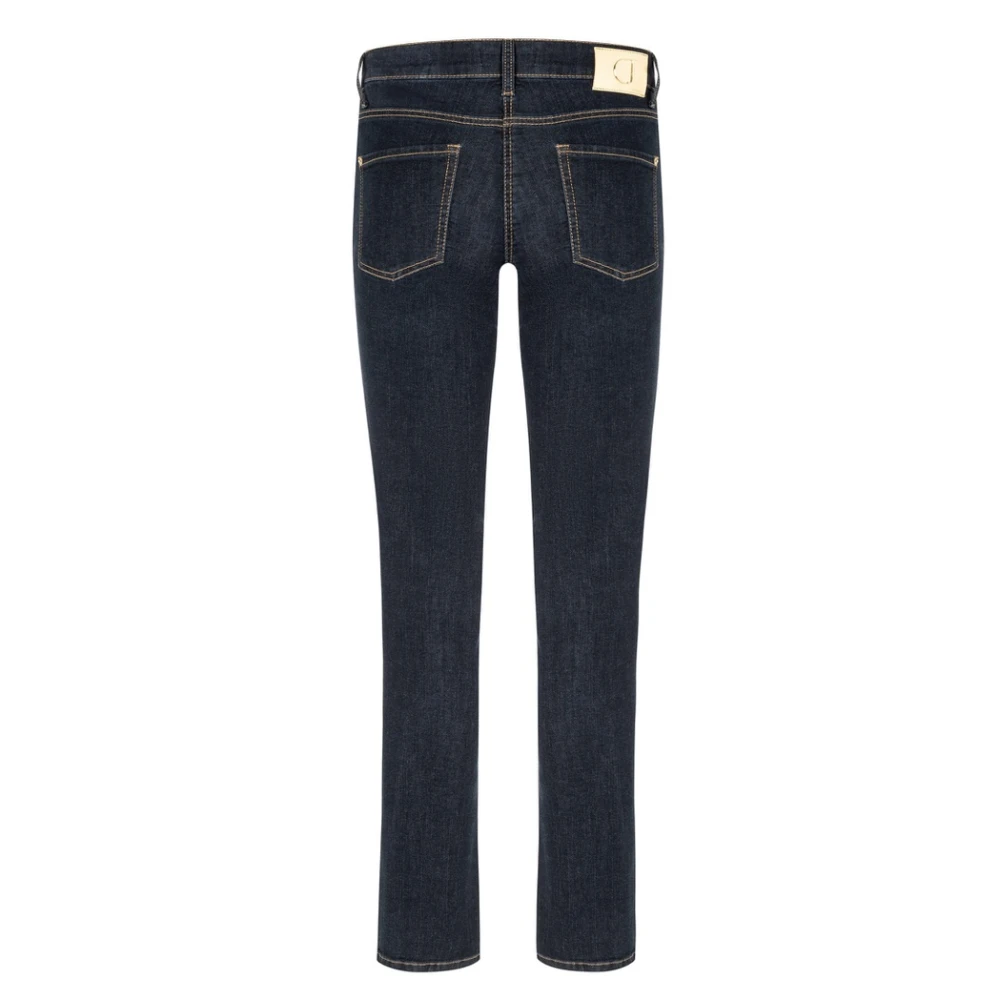 CAMBIO Moderne Rinsed Piper Jeans Blue Dames