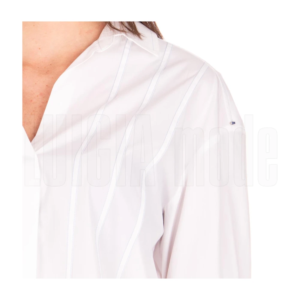 Max Mara Stijlvolle Manolo Casacca White Dames