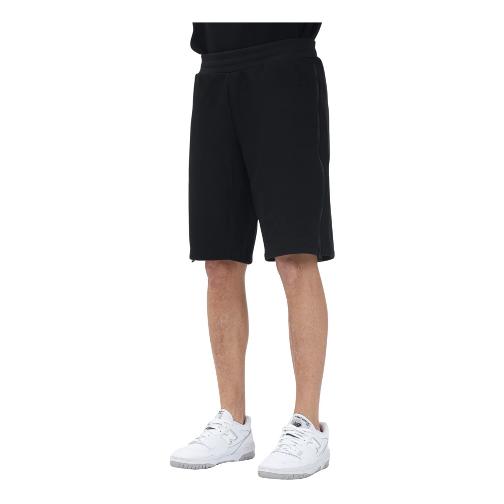 Emporio Armani Ea7 Uomo Nero Pantaloncini,, New, 3XL