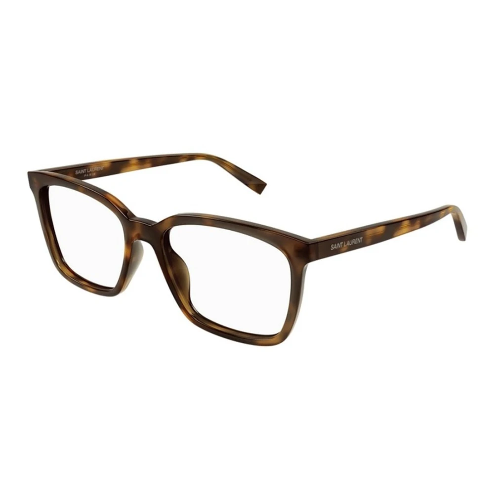 Saint Laurent Men's Brown Glasses, 55 Mm, Sl 672 Optical Frame