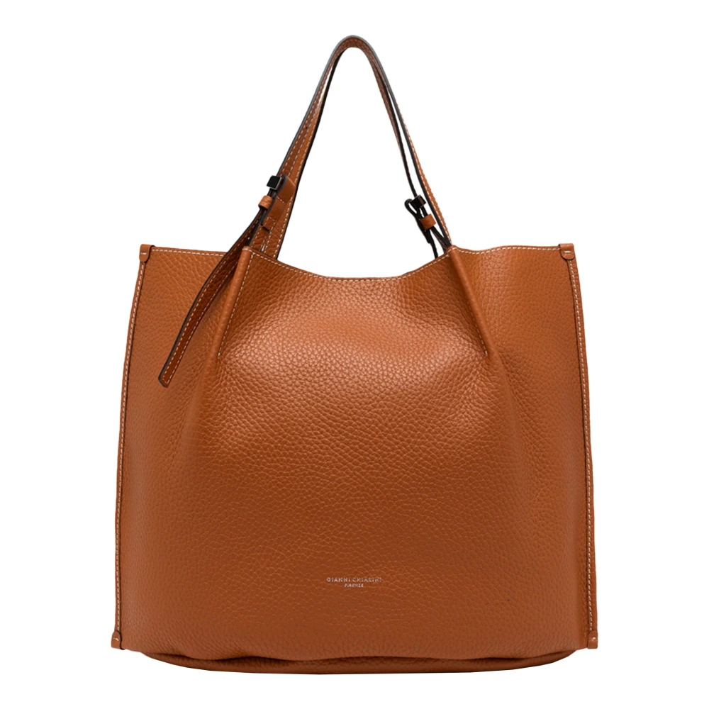 Gianni Chiarini Schoudertas met magnetische knoop Brown Dames