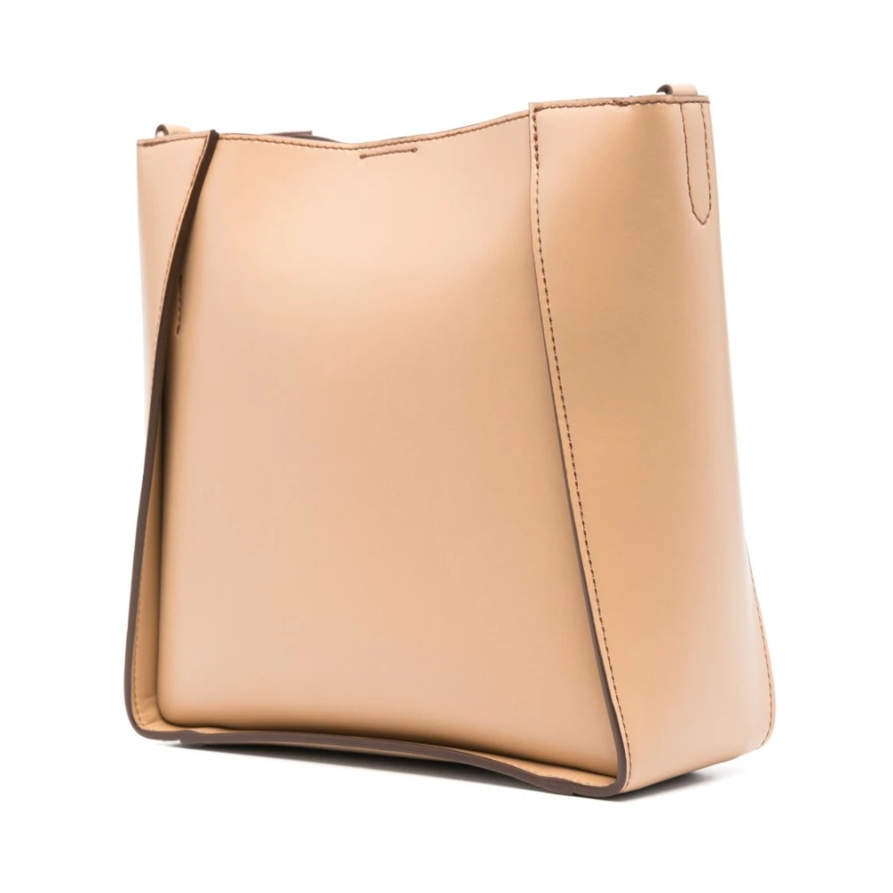 Stella Mccartney Beige Magnetische Sluiting Crossbody Tas Beige Dames
