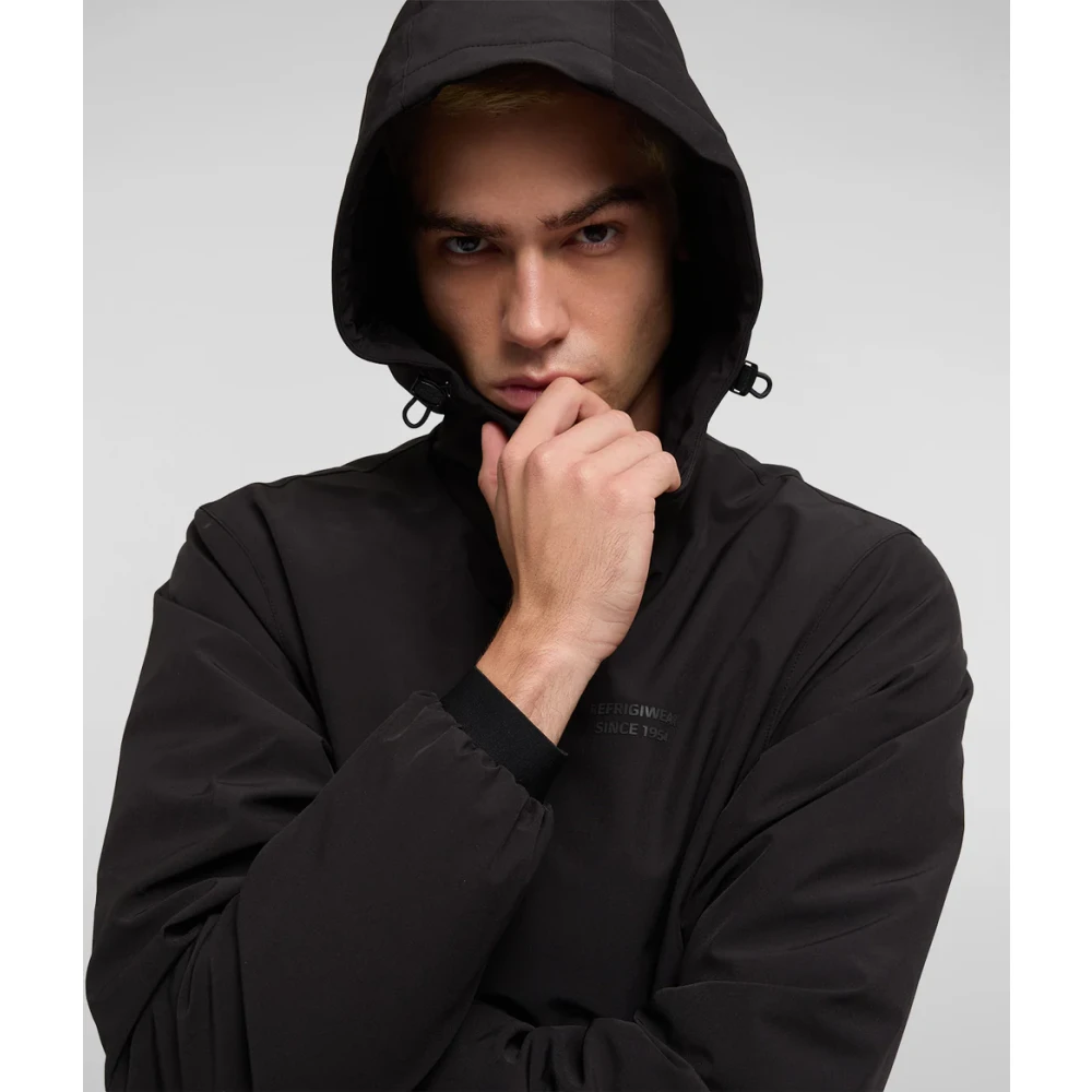 RefrigiWear Stijlvolle Jassen voor Mannen en Vrouwen Black Heren