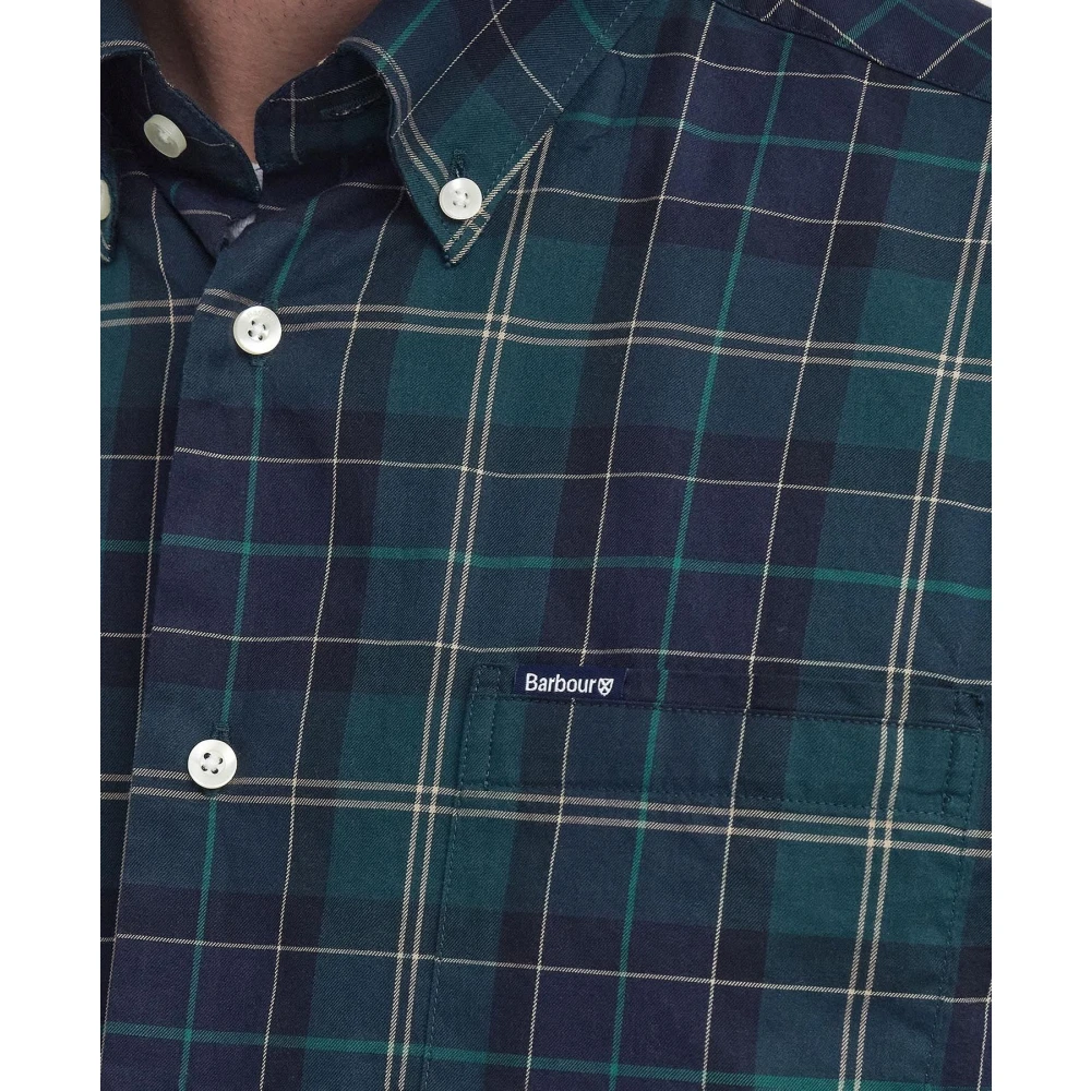 Barbour Op maat gemaakt herenshirt Green Heren