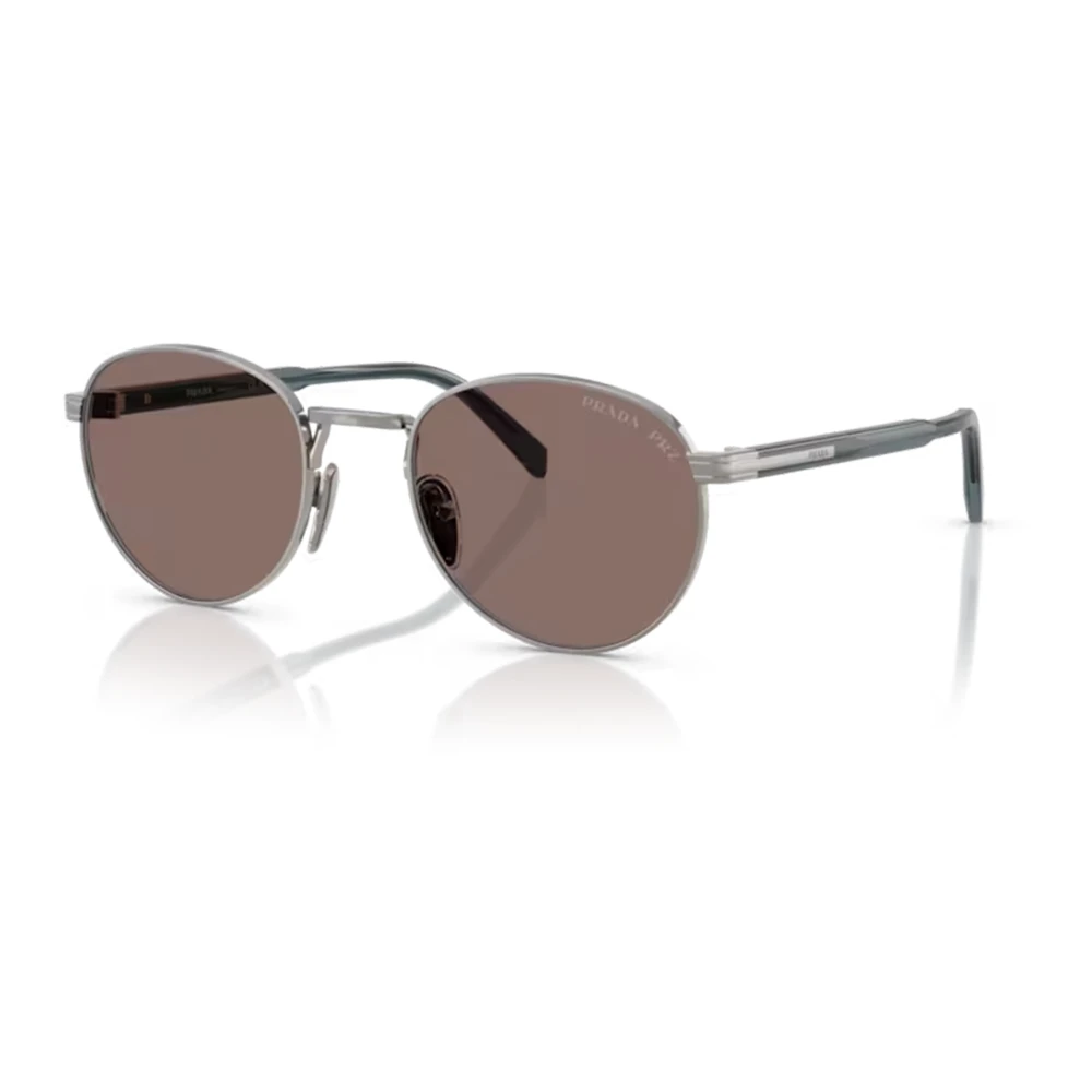 Prada Men's Gray Sunglasses,, Stylish Sunglasses In Piombo/Bruciato Color Medium