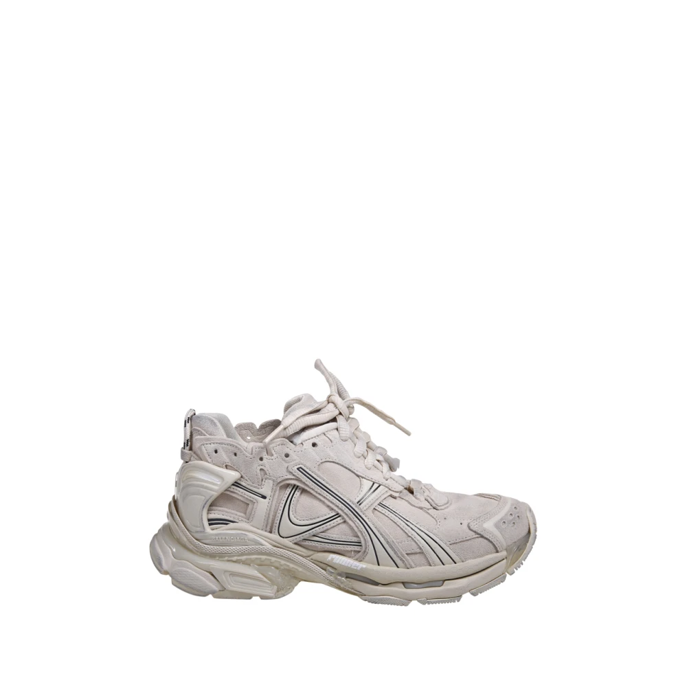 Balenciaga Women's Beige Sneakers, 9 Uk, Runner Trainers