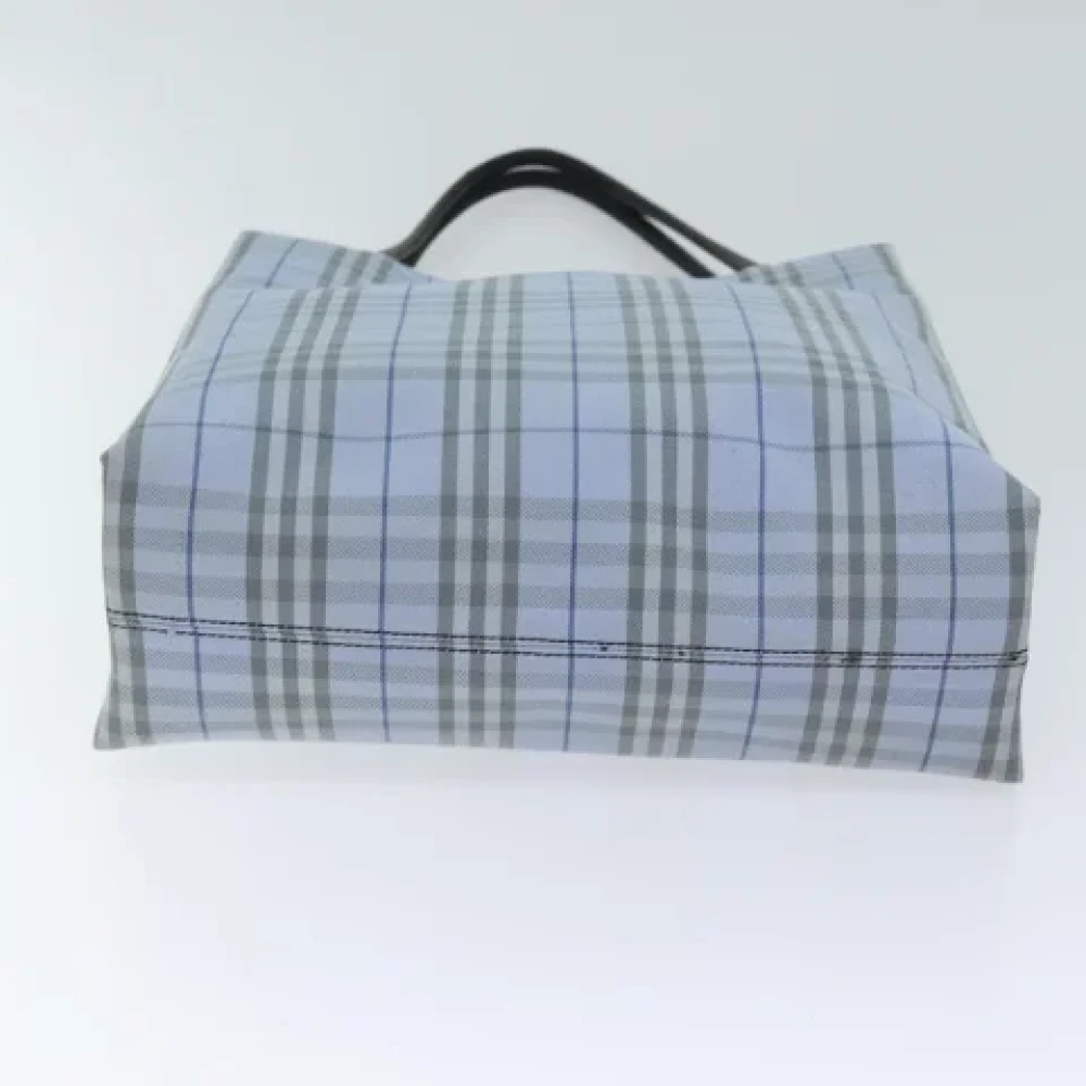 Burberry Vintage Pre-owned Canvas handbags Blue Dames