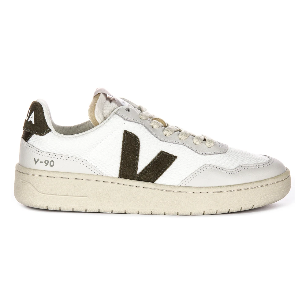 Veja Women's White Retro Classic Green Trainers - Sneakers - 7 Uk - Shoes
