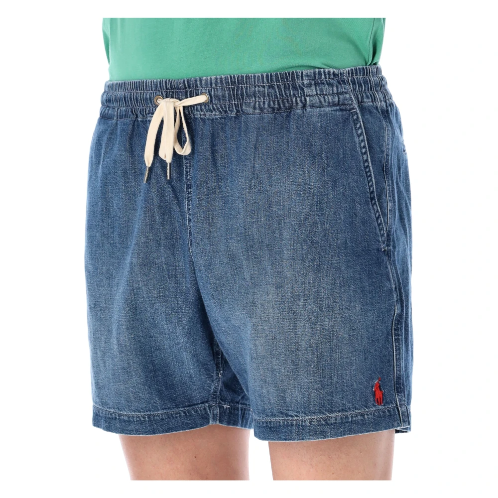 Ralph Lauren Herenkleding Shorts Blauw Ss25 Blue Heren